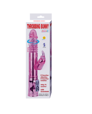 BAILE THROBBING BUNNY ROTADOR RAMPANTE ROSA