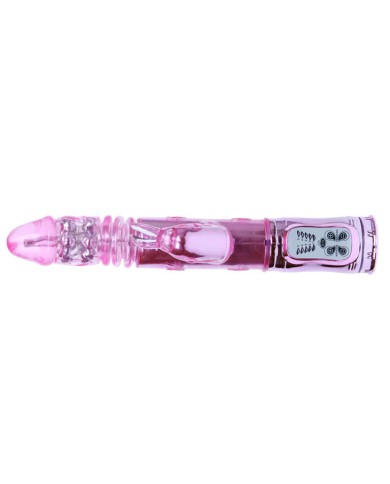 BAILE THROBBING BUNNY ROTADOR RAMPANTE ROSA