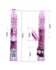 BAILE THROBBING BUNNY ROTADOR RAMPANTE ROSA