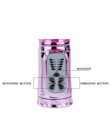 BAILE THROBBING BUNNY ROTADOR RAMPANTE ROSA