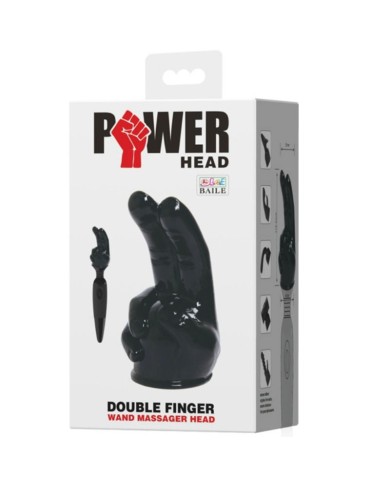 BAILE POWER HEADCABEZAL INTERCAMBIABLE PARA MASAJEADOR DISENO MANO