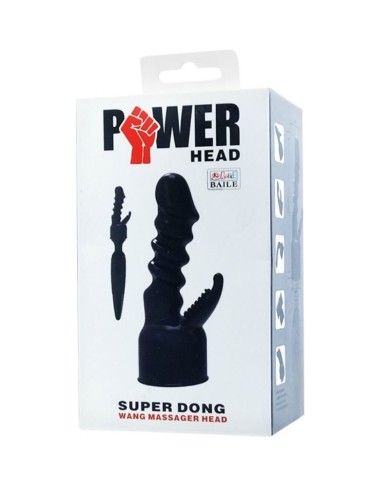 BAILE POWER HEAD CABEZAL INTERCAMBIABLE PARA ESTIMULACION INTERNA Y CLITORIS