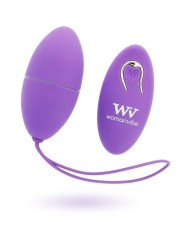 WOMANVIBE ALSAN HUEVO CONTROL REMOTO SILICONA MORADO