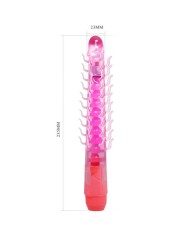 BAILE FLEXI VIBE SENSUAL SPINE BENDABLE VIBRATING DILDO LILA 235 CM