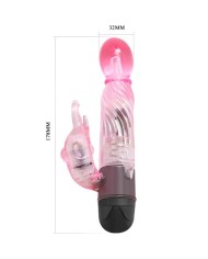 BAILE GIVE YOU A KIND OF LOVER VIBRADOR CON RABBIT ROSA 10 MODOS