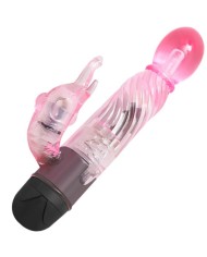 BAILE GIVE YOU A KIND OF LOVER VIBRADOR CON RABBIT ROSA 10 MODOS