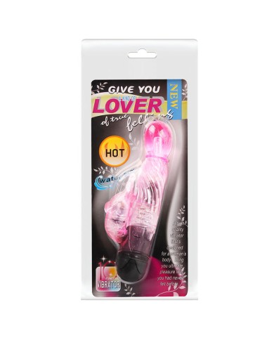 BAILE GIVE YOU A KIND OF LOVER VIBRADOR CON RABBIT ROSA 10 MODOS