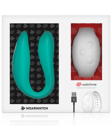 WEARWATCH VIBRADOR DUAL TECHNOLOGY WATCHME AGUA MARINA NIVEO