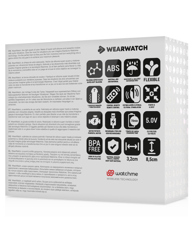 WEARWATCH VIBRADOR DUAL TECHNOLOGY WATCHME AGUA MARINA NIVEO