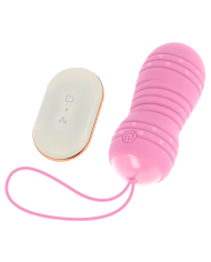 OHMAMA HUEVO CONTROL REMOTO 7 MODOS ROTACION ROSA