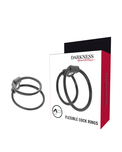 DARKNESS ANILLOS PENE DUO POTENCIADORES DARKNESS ANILLOS PENE DUO POTENCIADORES