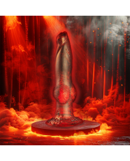 EPIC PROMETHEUS DILDO TITAN EN LLAMAS RECARGABLE CONTROL REMOTO