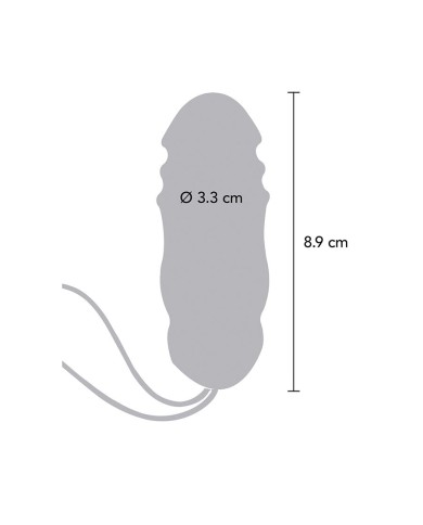 TOYJOY HAPPINESS SUNN SIDE UP AND DOWN VIBRADOR CONTROL REMOTO FUCSIA