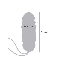 TOYJOY HAPPINESS SUNN SIDE UP AND DOWN VIBRADOR CONTROL REMOTO FUCSIA
