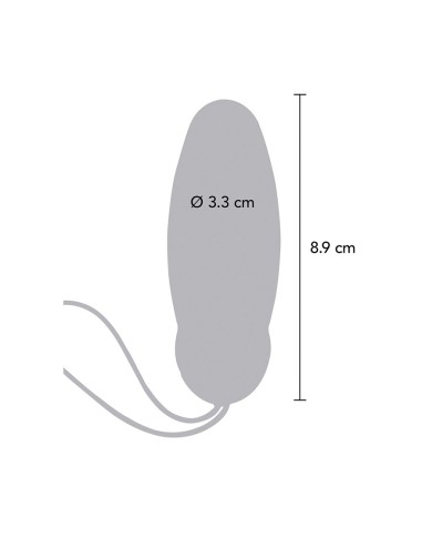 TOYJOY HAPPINESS IM SO EGGCITED VIBRADOR CON CONTROL REMOTO AZUL