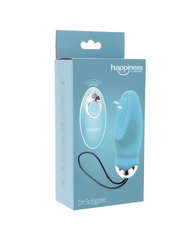 TOYJOY HAPPINESS IM SO EGGCITED VIBRADOR CON CONTROL REMOTO AZUL