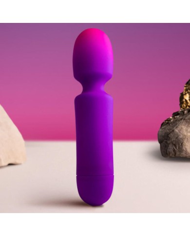 ROCKS OFF GLO GIRL VIBRADOR WAND MINI MORADO