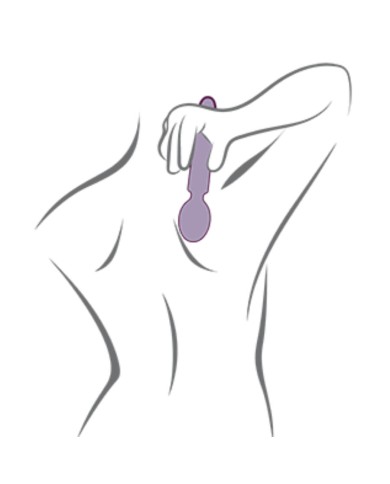 ROCKS OFF ORIEL VIBRADOR WAND FLEXIBLE FUCSIA