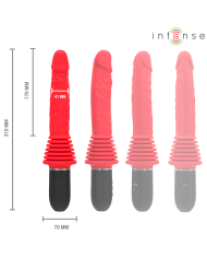 INTENSE CYNTHIA VIBRADOR THRUSTING CONTROL REMOTO CON CALOR