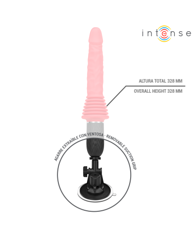 INTENSE CYNTHIA VIBRADOR THRUSTING CONTROL REMOTO CON CALOR
