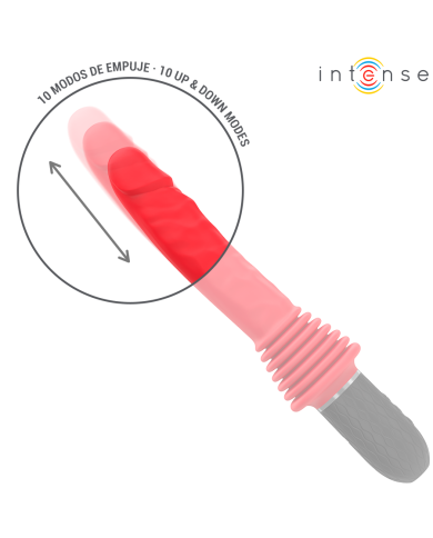 INTENSE CYNTHIA VIBRADOR THRUSTING CONTROL REMOTO CON CALOR