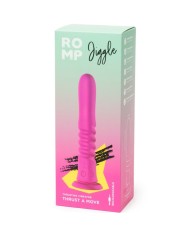 ROMP JIGGLE VIBRADOR UP AND DOWN CON VENTOSA ROSA