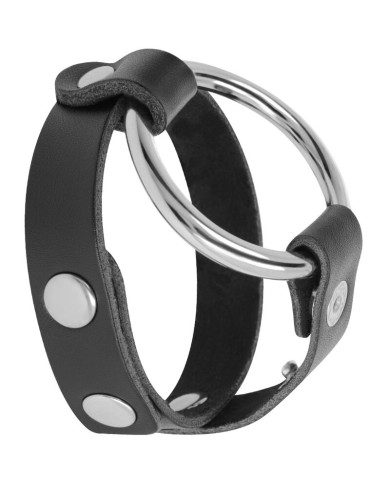 DARKNESS ANILLO PARA PENE Y TESTICULOS BDSM DARKNESS ANILLO PARA PENE Y TESTICULOS BDSM