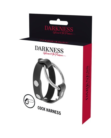 DARKNESS ANILLO PARA PENE Y TESTICULOS BDSM DARKNESS ANILLO PARA PENE Y TESTICULOS BDSM