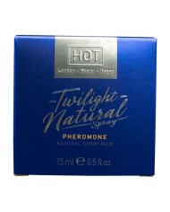 HOT TWILIGHT NATURAL CON FEROMONAS HOMBRE 15 ML