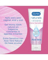 DUREX NATURALS LUBRICANTE EXTRA SENSITIVO 100 ML