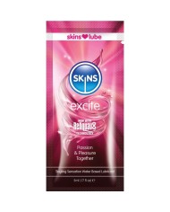 SKINS EXCITE LUBRICANTE BASE DE AGUA MONODOSIS 5 ML
