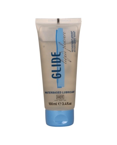 HOT GLIDE LIQUID PLEASURE LUBRICANTE BASE AGUA 100 ML