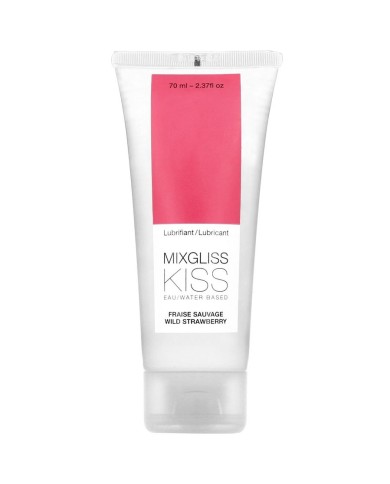 MIXGLISS LUBRICANTE BASE AGUA SABOR A FRESA 70 ML