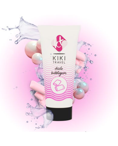 KIKI TRAVEL LUBRICANTE SABOR A CHICLE 50 ML
