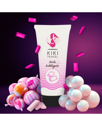 KIKI TRAVEL LUBRICANTE SABOR A CHICLE 50 ML