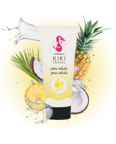KIKI TRAVEL LUBRICANTE SABOR A PINA COLADA 50 ML