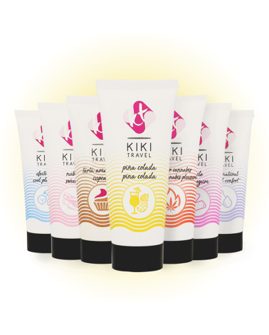 KIKI TRAVEL LUBRICANTE SABOR A PINA COLADA 50 ML