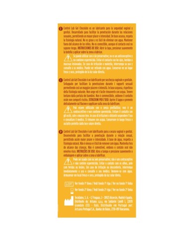 CONTROL LUB GEL LUBRICANTE CHOCOLATE 75 ML