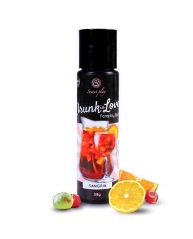 SECRETPLAY LUBRICANTE DRUNK IN LOVE SANGRIA 60 ML