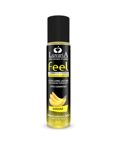 INTIMATELINE LUXURIA FEEL LUBRICANTE BASE AGUA PLATANO 60 ML