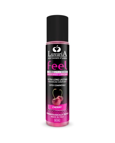 INTIMATELINE LUXURIA FEEL LUBRICANTE BASE AGUA CEREZA 60 ML