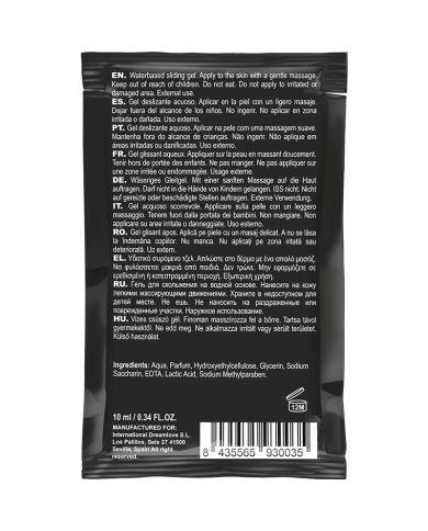 COQUETTE CHIC DESIRE POCKET LUBRICANTE KISSABLE BASE AGUA FRESA 10 ML
