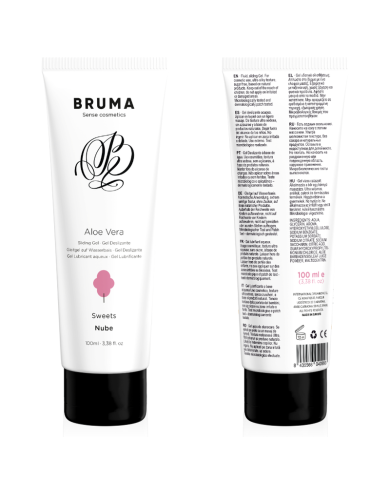 BRUMA GEL DESLIZANTE CON ALOE VERA SABOR A NUBE 100 ML