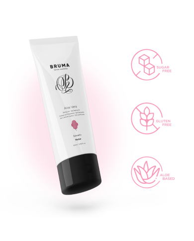 BRUMA GEL DESLIZANTE CON ALOE VERA SABOR A NUBE 100 ML