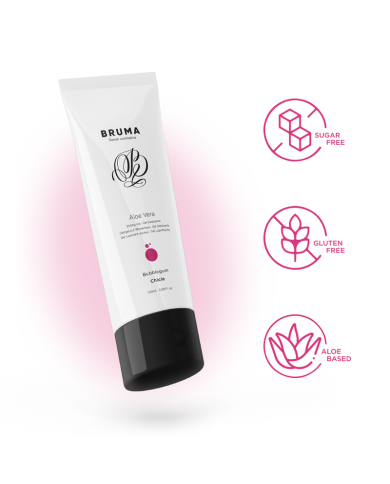 BRUMA GEL DESLIZANTE CON ALOE VERA SABOR A CHICLE 100 ML