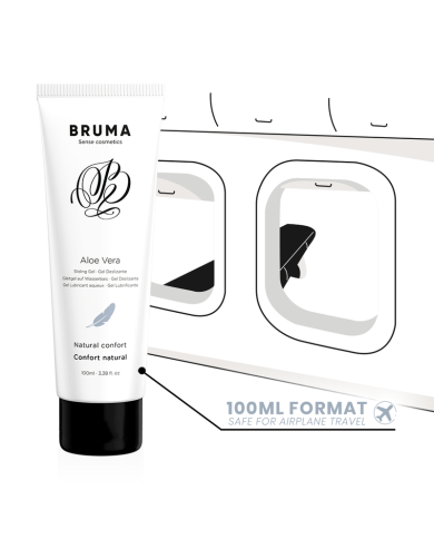 BRUMA GEL DESLIZANTE CON ALOE VERA CONFORT NATURAL 100 ML