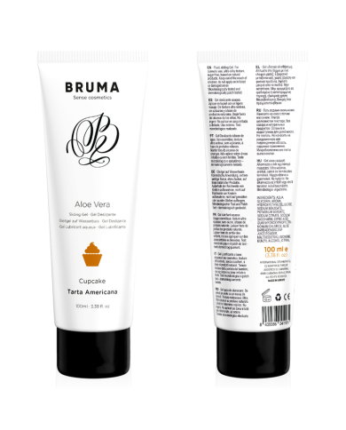 BRUMA GEL DESLIZANTE CON ALOE VERA SABOR A TARTA AMERICANA 100 ML