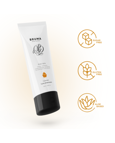 BRUMA GEL DESLIZANTE CON ALOE VERA SABOR A TARTA AMERICANA 100 ML