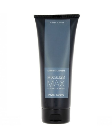 MIXGLISS MAX LUBRICANTE ANAL BASE AGUA NATURAL 70 ML