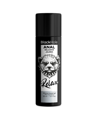 BLACK HOLE ANAL RELAXING CON JOJOBA BASE SILICONA 30 ML